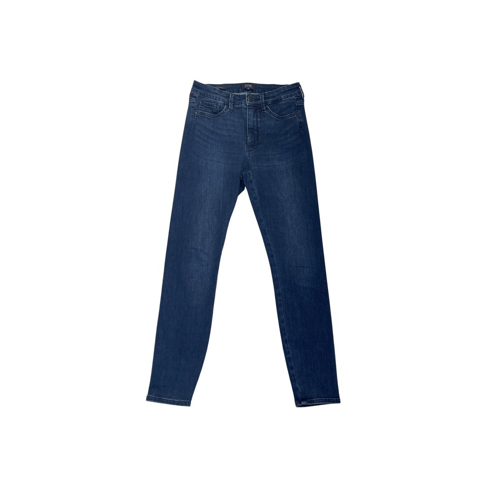 NYDJ Jeans Womens 4 Blue Skinny‎ Stretch Precious Mid Rise Denim Jegging Style